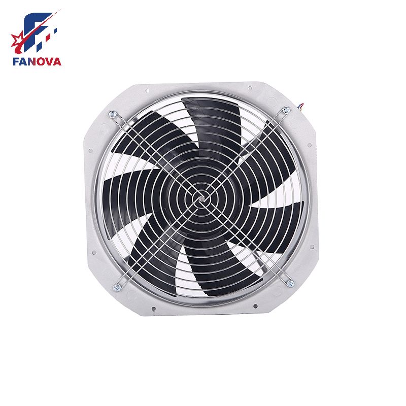 Umweltfreundlicher Axialventilator mit 48 V Durchmesser und 200 mm Gleichstrom
